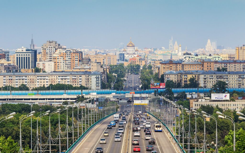 KosyginaStreet Moscow view to Khamovniki 06-2015 img1 (illustrative photo of Moscow)
