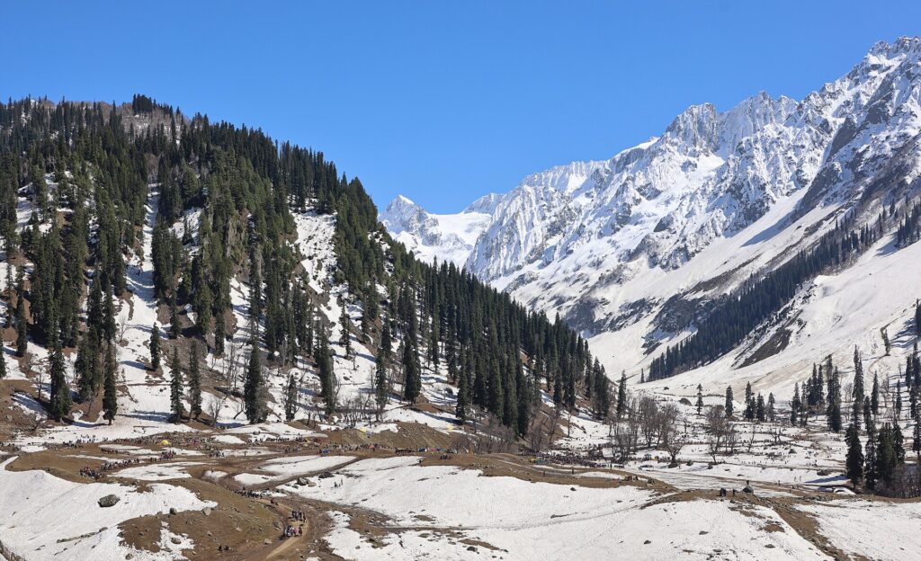 Thajiwas Park, Sonamarg, Jammu and Kashmir, India (illustrative photo of Kashmir)