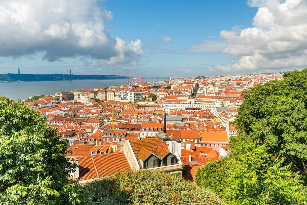 View from Castelo de S. Jorge - Lisbon - Portugal (illustrative photo of Lisbon)