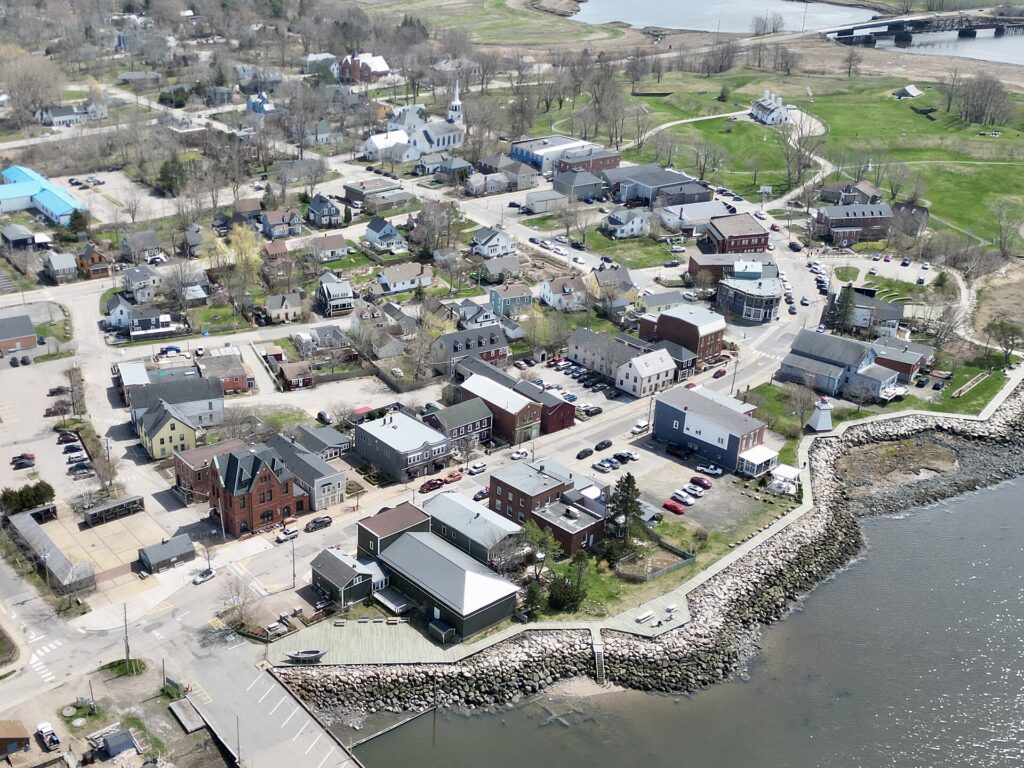 Waterfront of Annapolis Royal, NS looking at down (illustrative photo of Annapolis Royal)